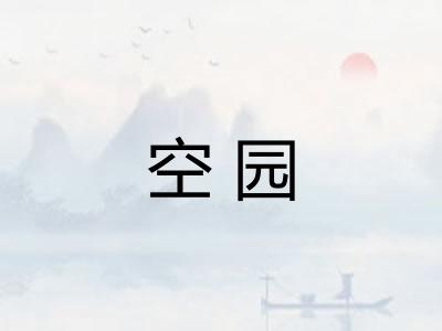 空园