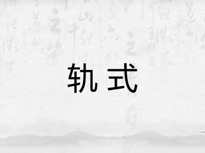 轨式