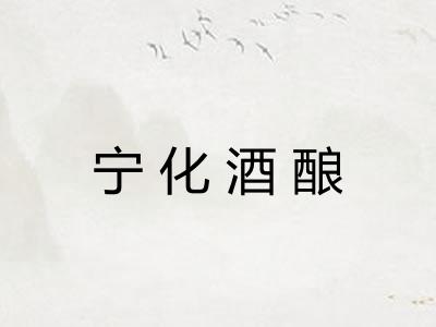 宁化酒酿 宁化酒酿
