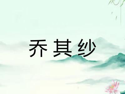 乔其纱 乔其纱