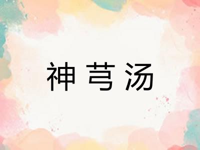 神芎汤 神芎汤