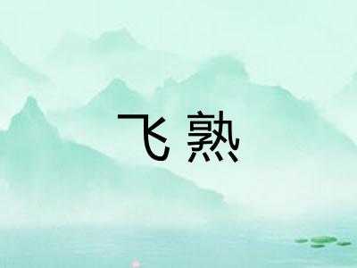 飞熟