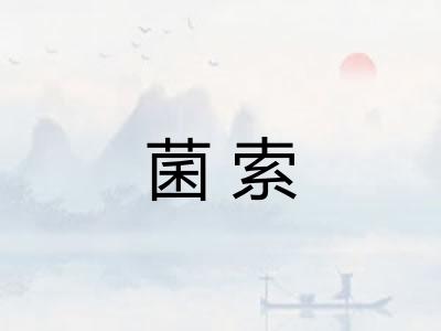 菌索