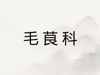 毛茛科