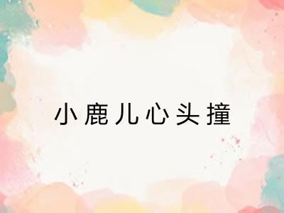 小鹿儿心头撞 小鹿儿心头撞