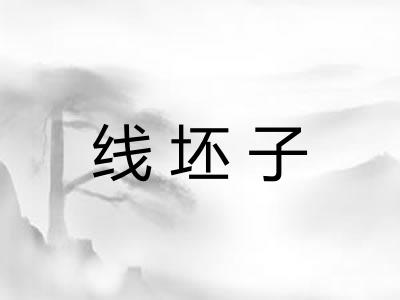 线坯子