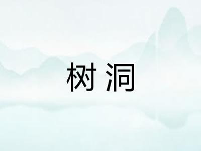 树洞