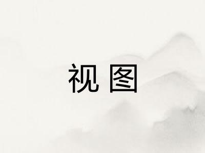 视图