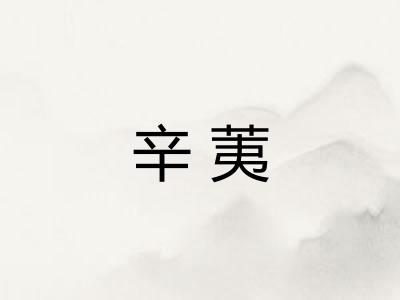 辛荑