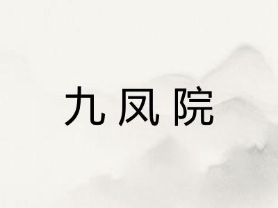 九凤院 九凤院