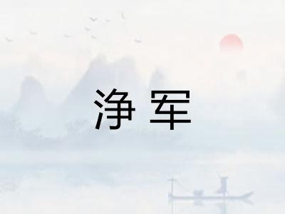 浄军