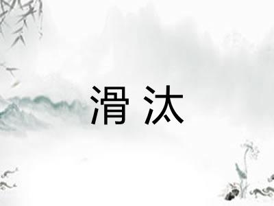滑汰