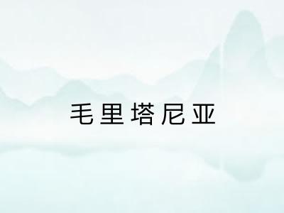 毛里塔尼亚