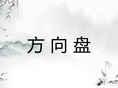 方向盘