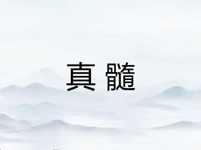 真髓