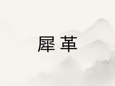 犀革 犀革