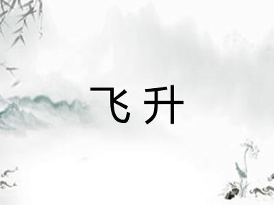 飞升