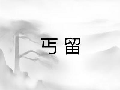 丐留