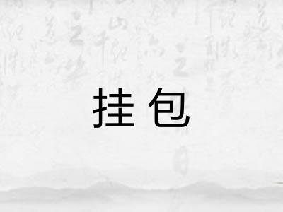 挂包 挂包