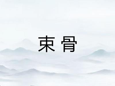 束骨