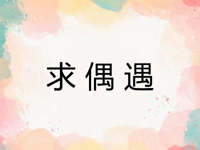 求偶遇