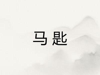 马匙