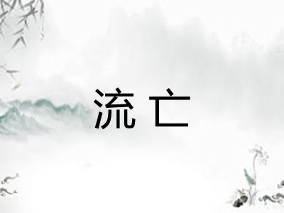 流亡