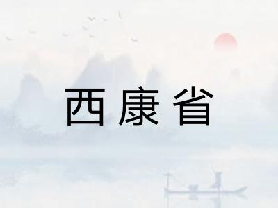 西康省
