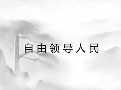 自由领导人民 自由领导人民