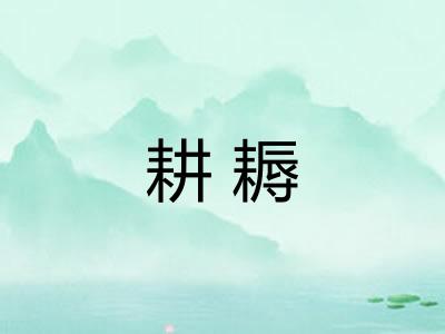 耕耨