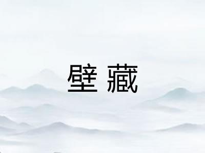 壁藏