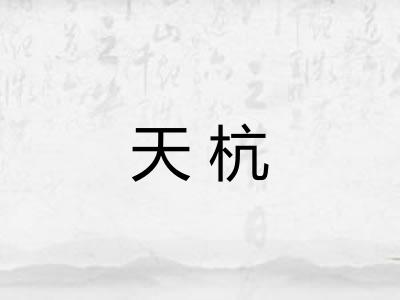 天杭