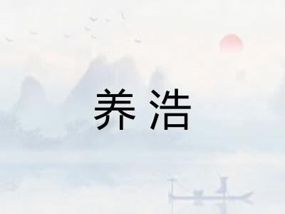 养浩