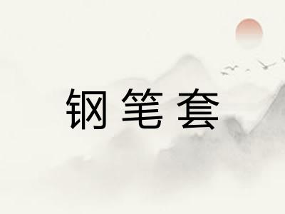 钢笔套