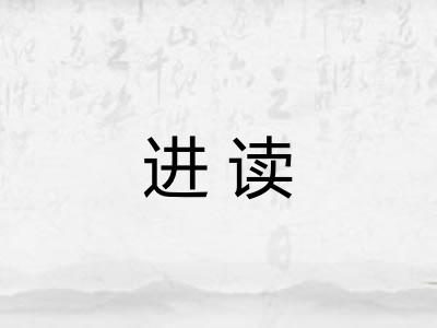 进读