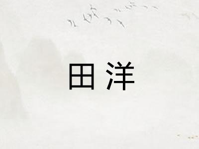 田洋