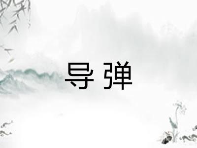 导弹