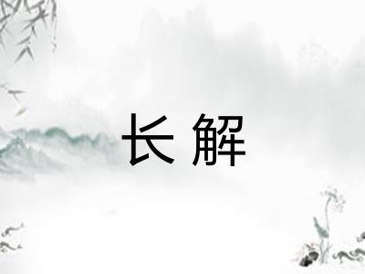 长解