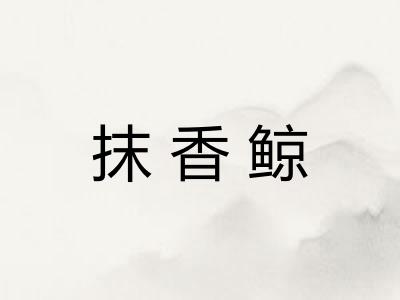 抹香鲸