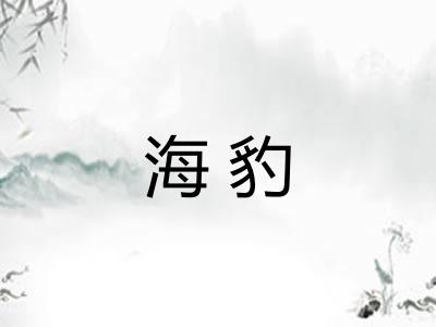 海豹 海豹