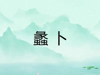 蠡卜