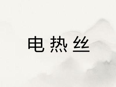电热丝
