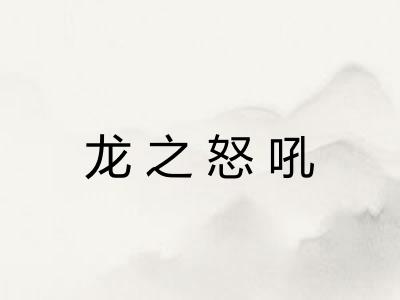 龙之怒吼
