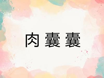 肉囊囊 肉囊囊