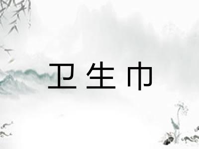 卫生巾