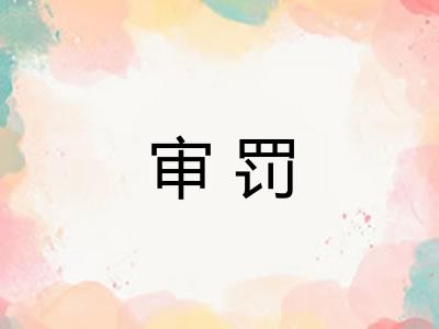 审罚