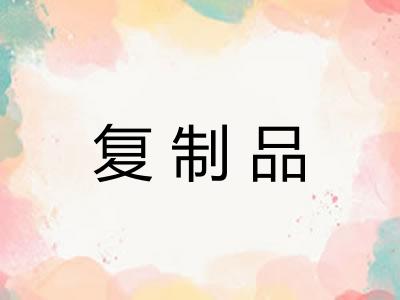 复制品 复制品