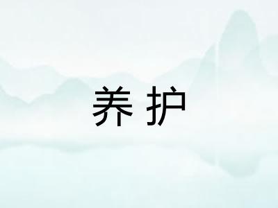 养护
