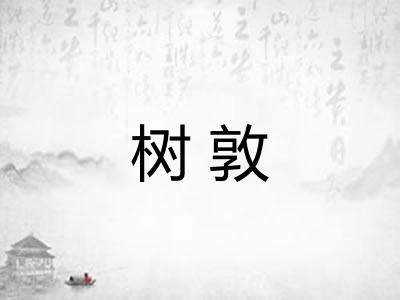 树敦