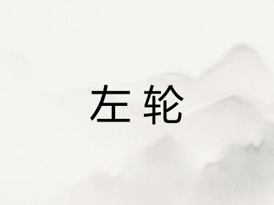 左轮 左轮
